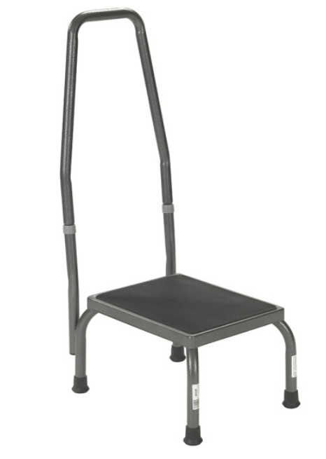 One Step Stool with Handrail